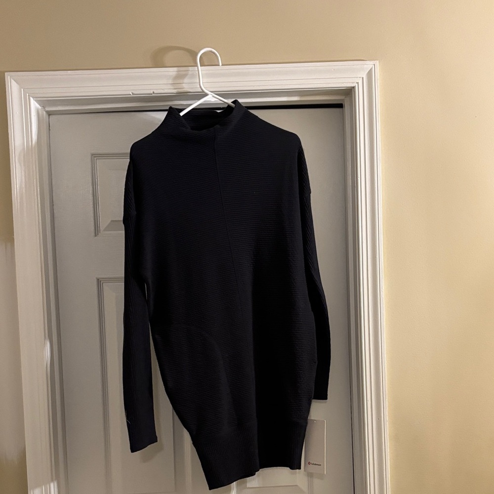 lululemon athletica Black Turtleneck Dress